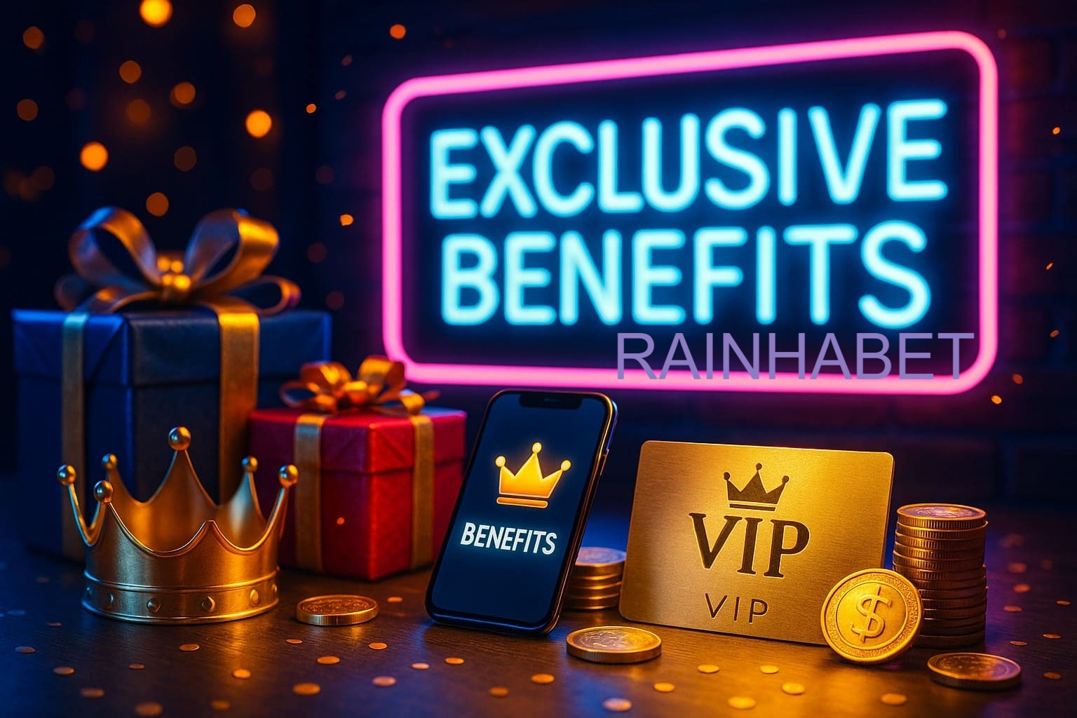 Benefícios do RAINHABET